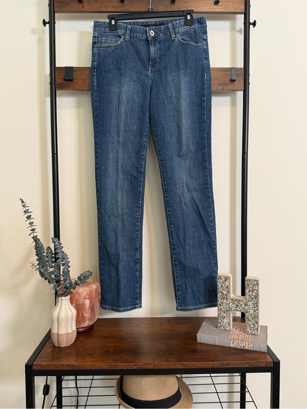 Calvin Klein Skinny Jeans Women’s Size 10/30 Medium Wash Stretch Denim